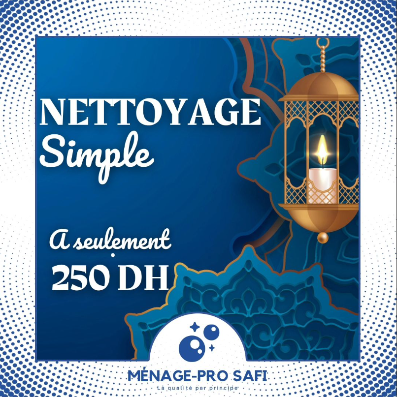 Nettoyage simple