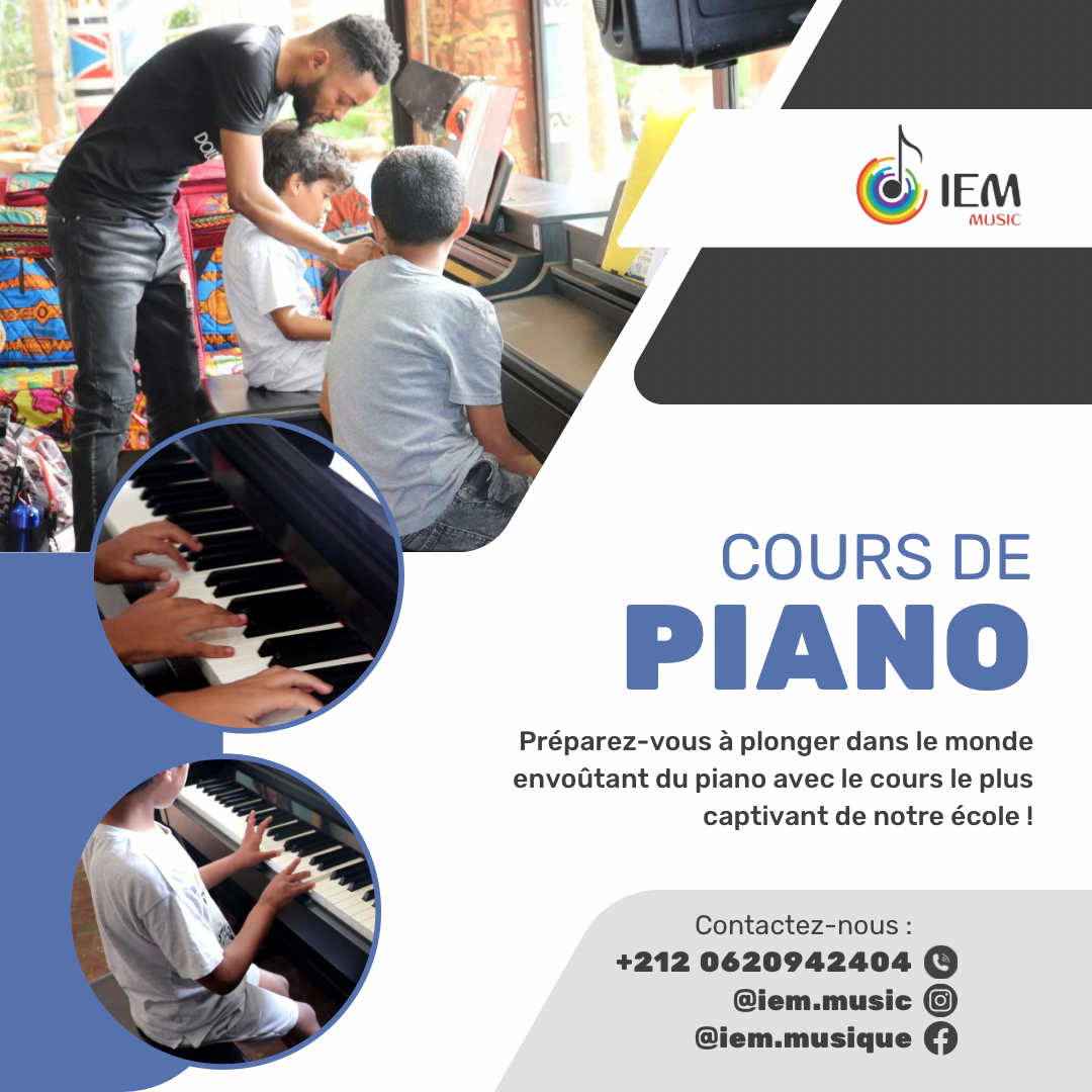 Cours de piano