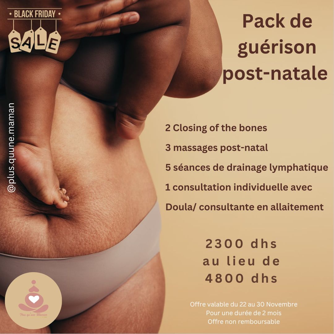 Pack de guérison post-natale