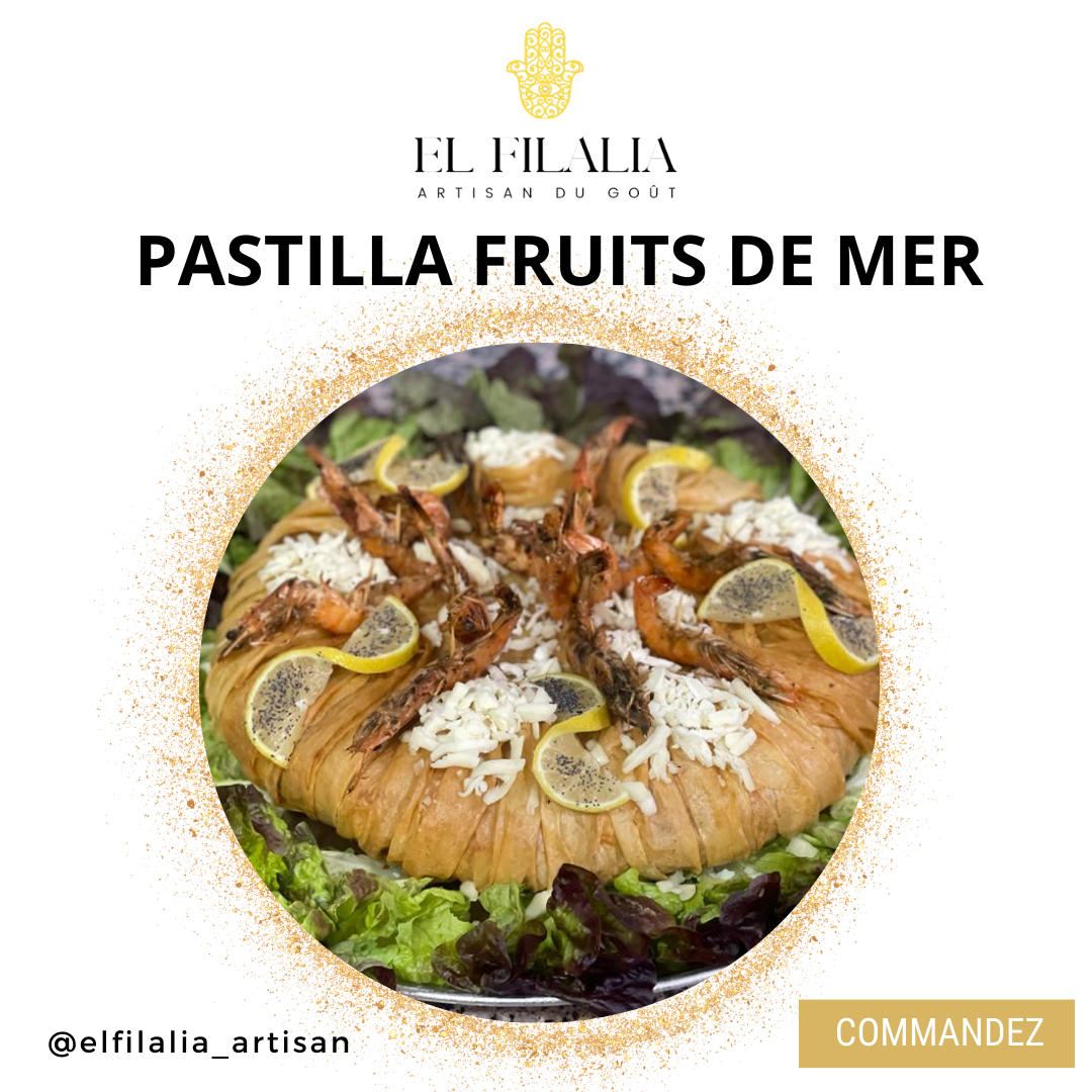 Pastilla aux fruits de mer