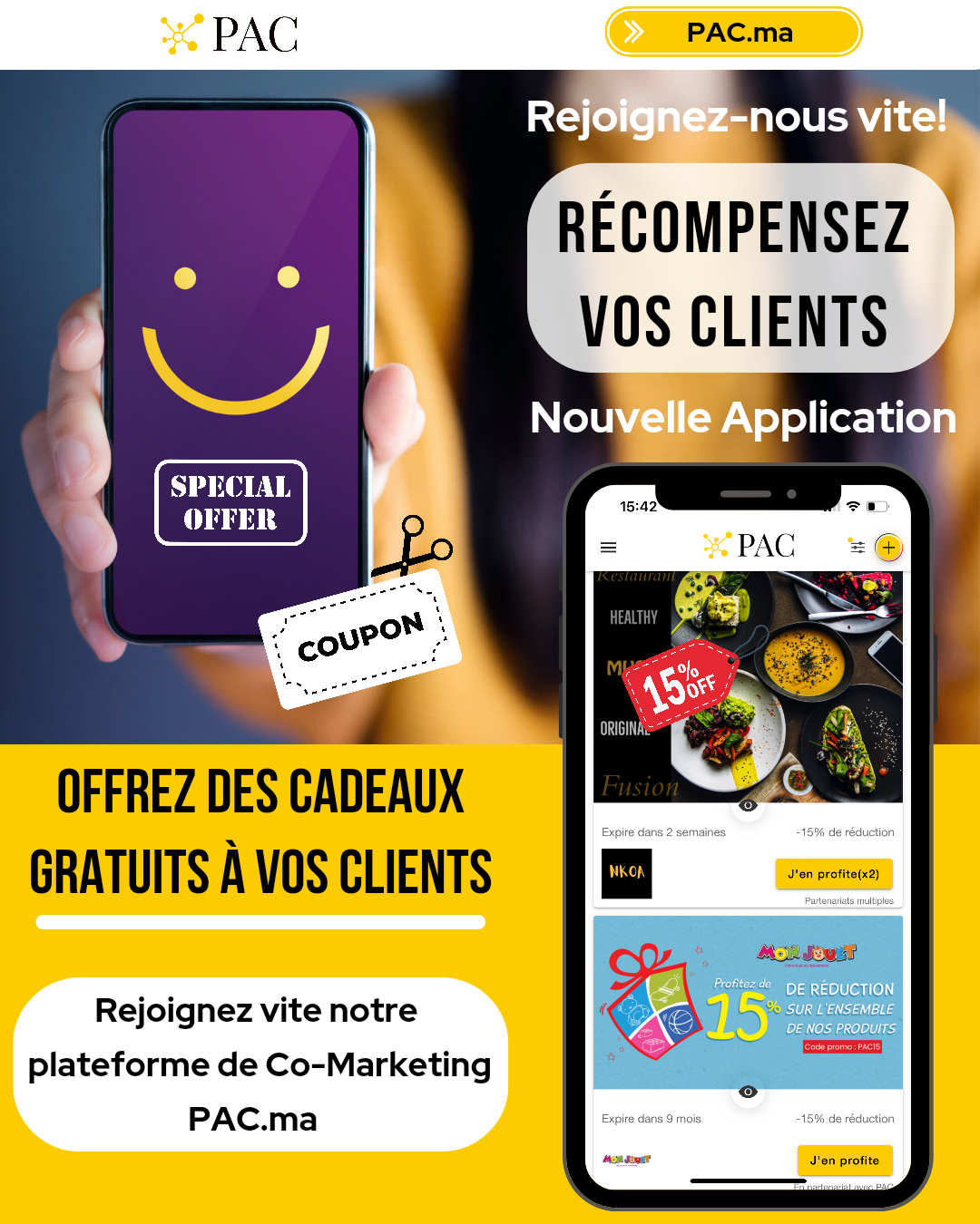 Récompensez vos clients