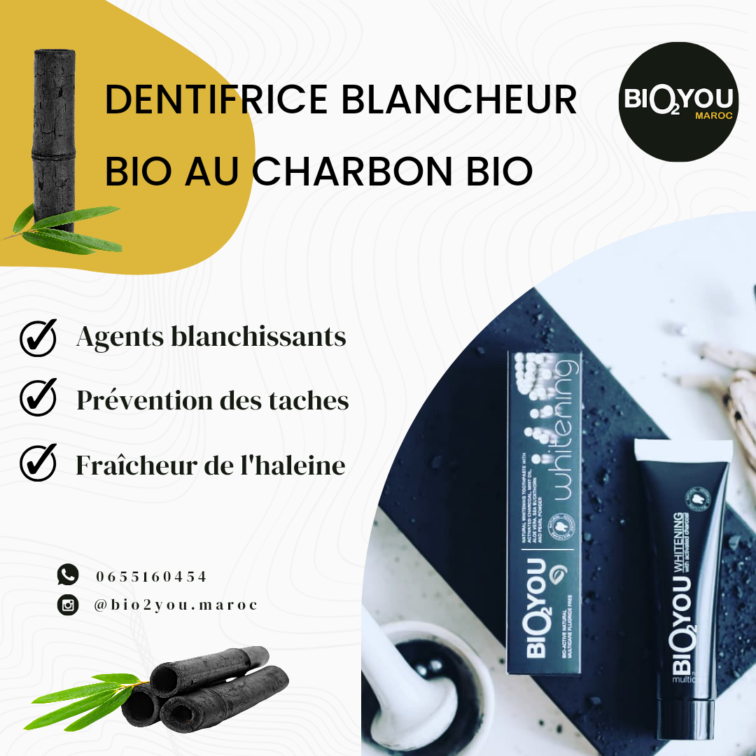 Dentifrice Blanchissant Bio