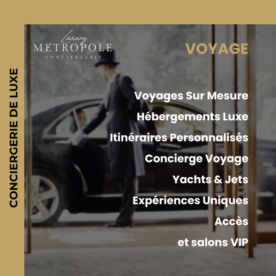 Service voyage avec une expérience unique