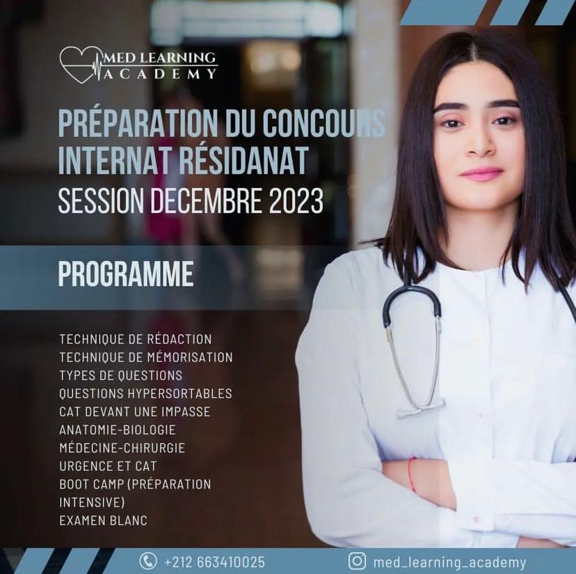 Voici notre programme pour préparer au concours 