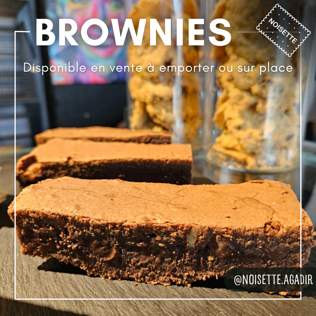  Nos brownies moelleux