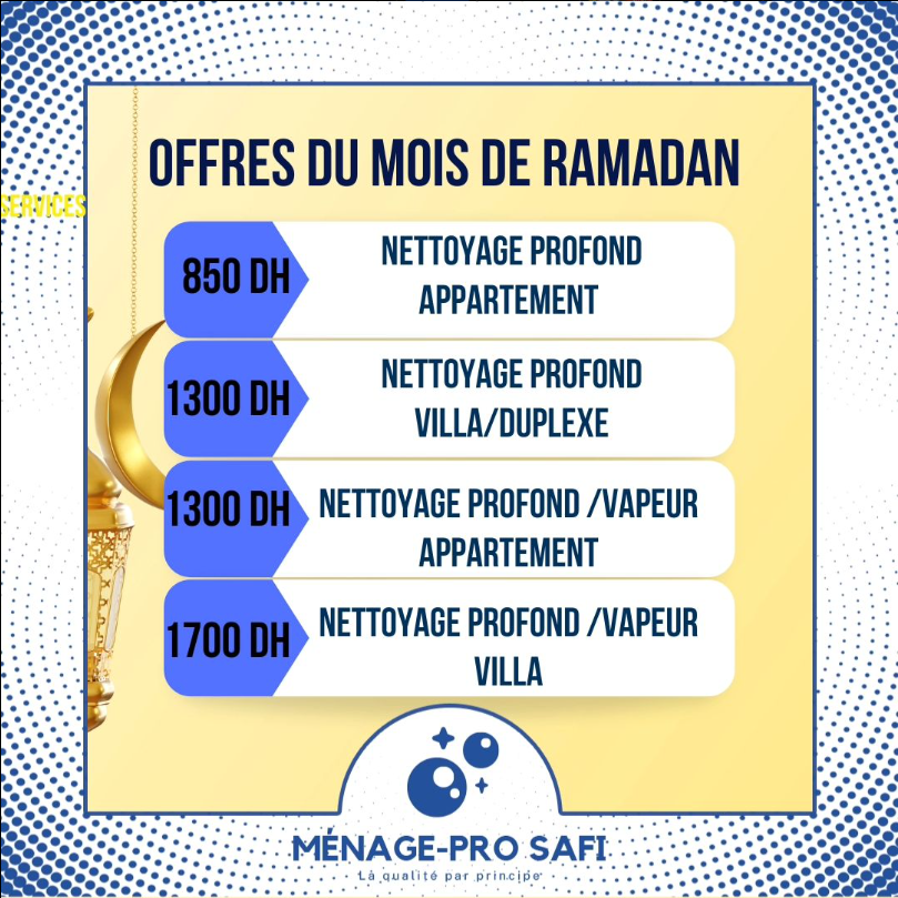 Offres mois ramadan