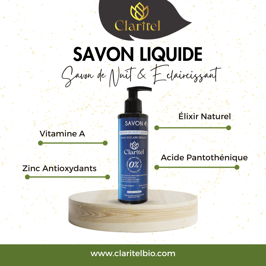 Savon Liquide de Nuit Éclaircissant