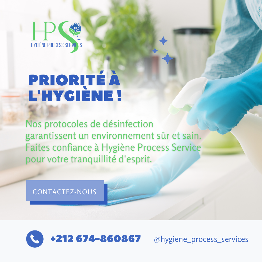 Priorité à l'hygiène !