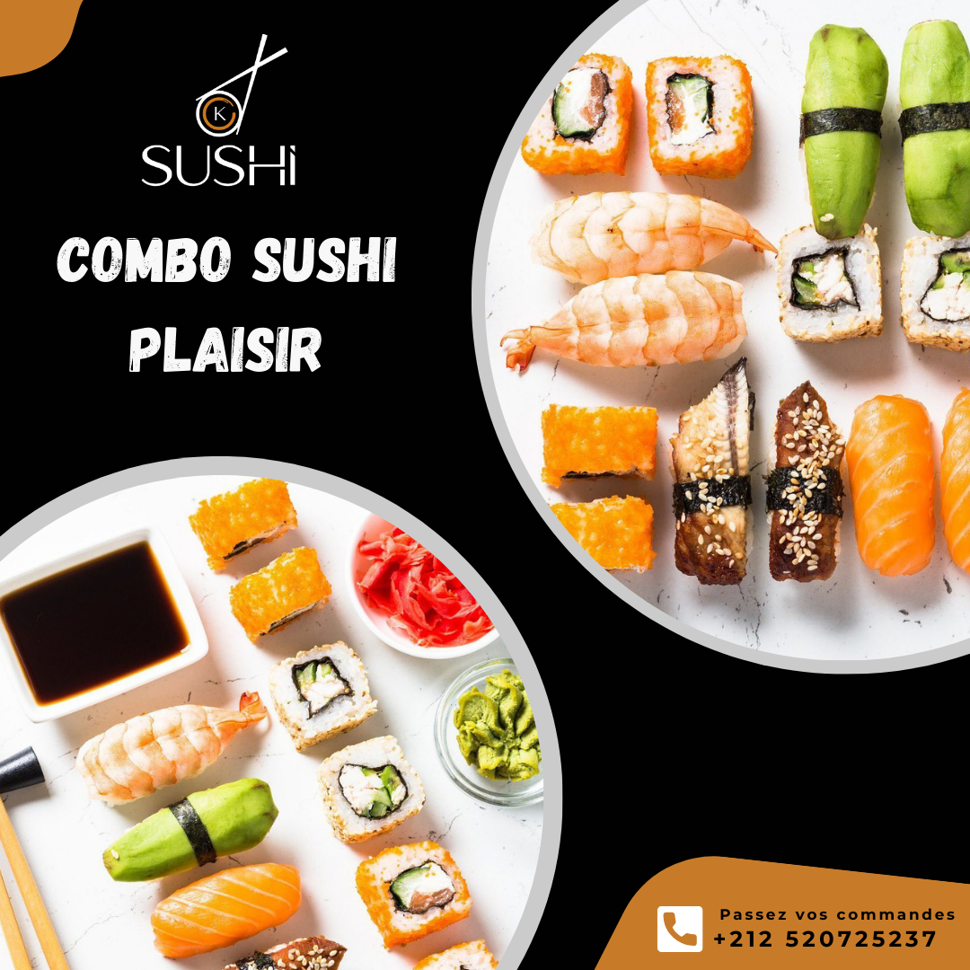 Combo sushi plaisir