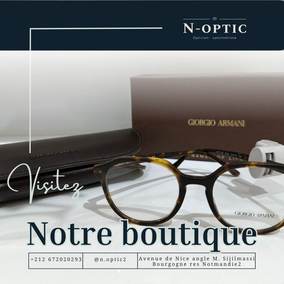 Des lunettes de qualité sont chez N-OPTIC